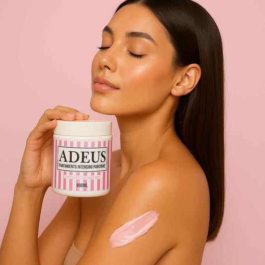 ADEUS CREMA BRASILEÑA REDUCE ESTRIAS Y CELULITIS