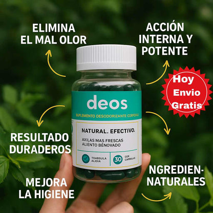 🌟 RECUPERA TU LIBERTAD CON DEOS™ Cápsulas Naturales para Sentirte Seguro Todo el Día